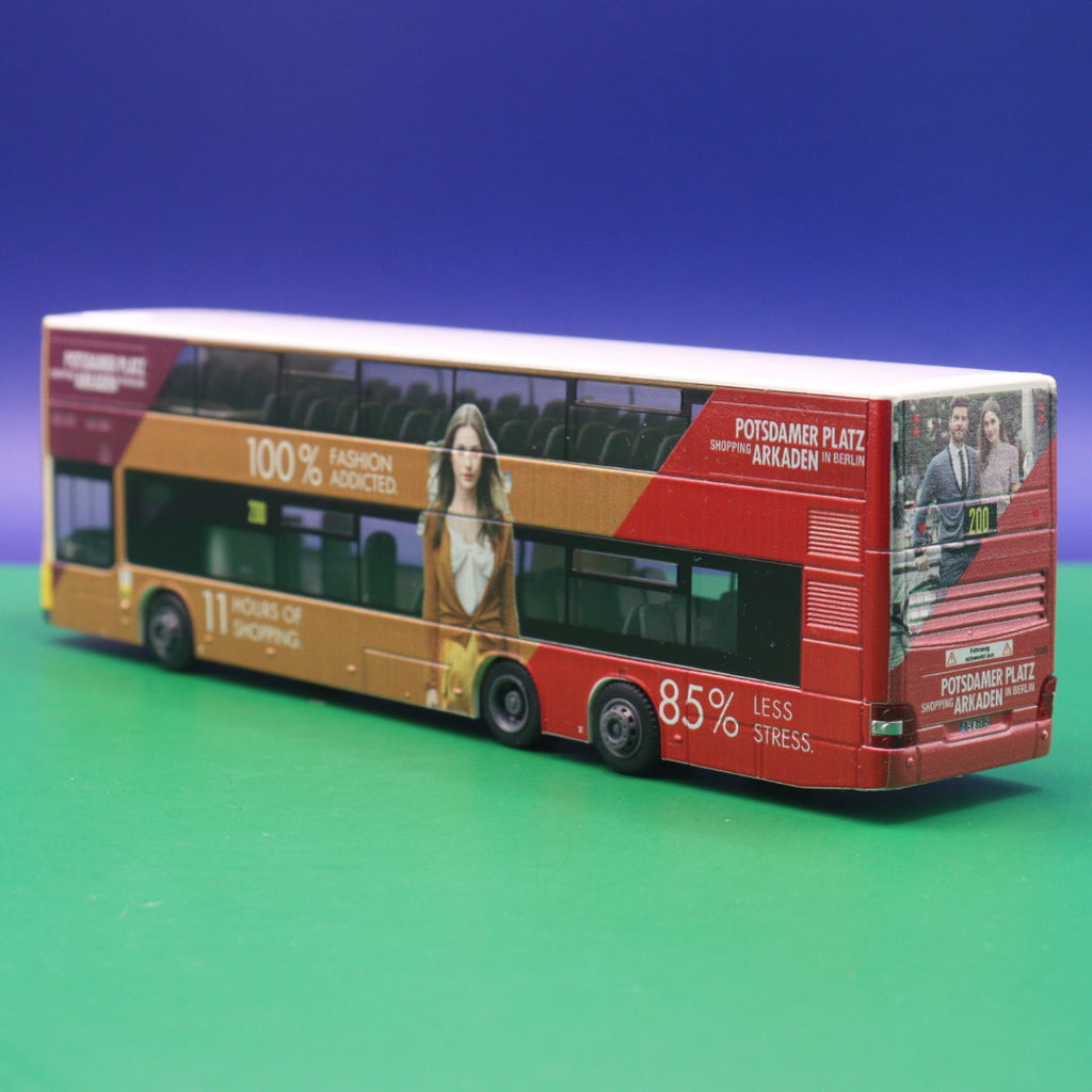 MAN DL07 - BVG Berlin - Shopping Arkaden - Linie 200 Michelangelostr via Potsdamer Platz - Modellbus Rietze 67335
