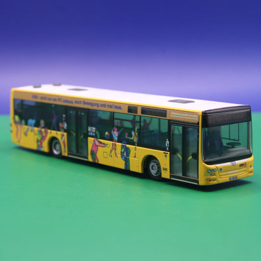 MAN Lions City A21  - KVB Köln - Sondermodell Linie 161 Köln Bonn Flughafen - Modellbus Rietze 73928