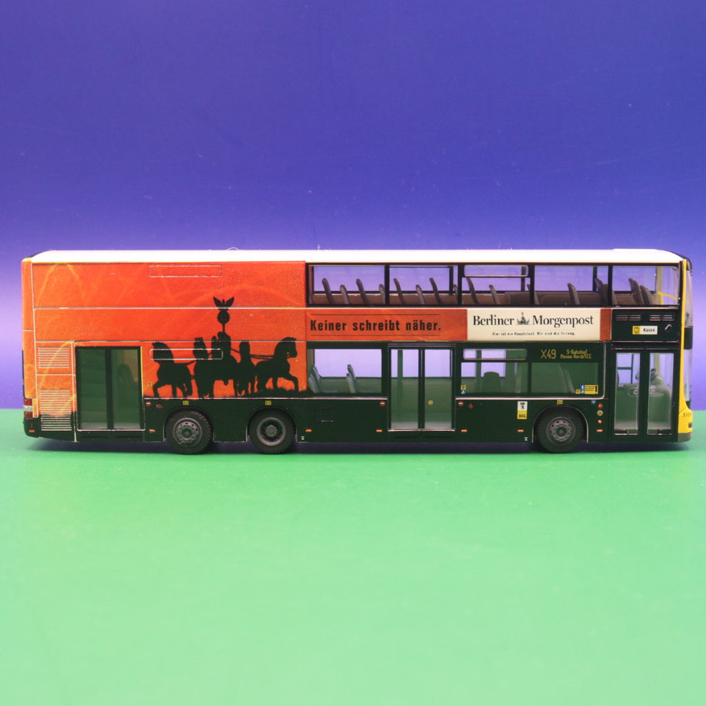 MAN Lions City A 39 DL 07 - Berliner Morgenpost - Modellbus Rietze 67307 (Erscheinungsjahr: 08/2007)