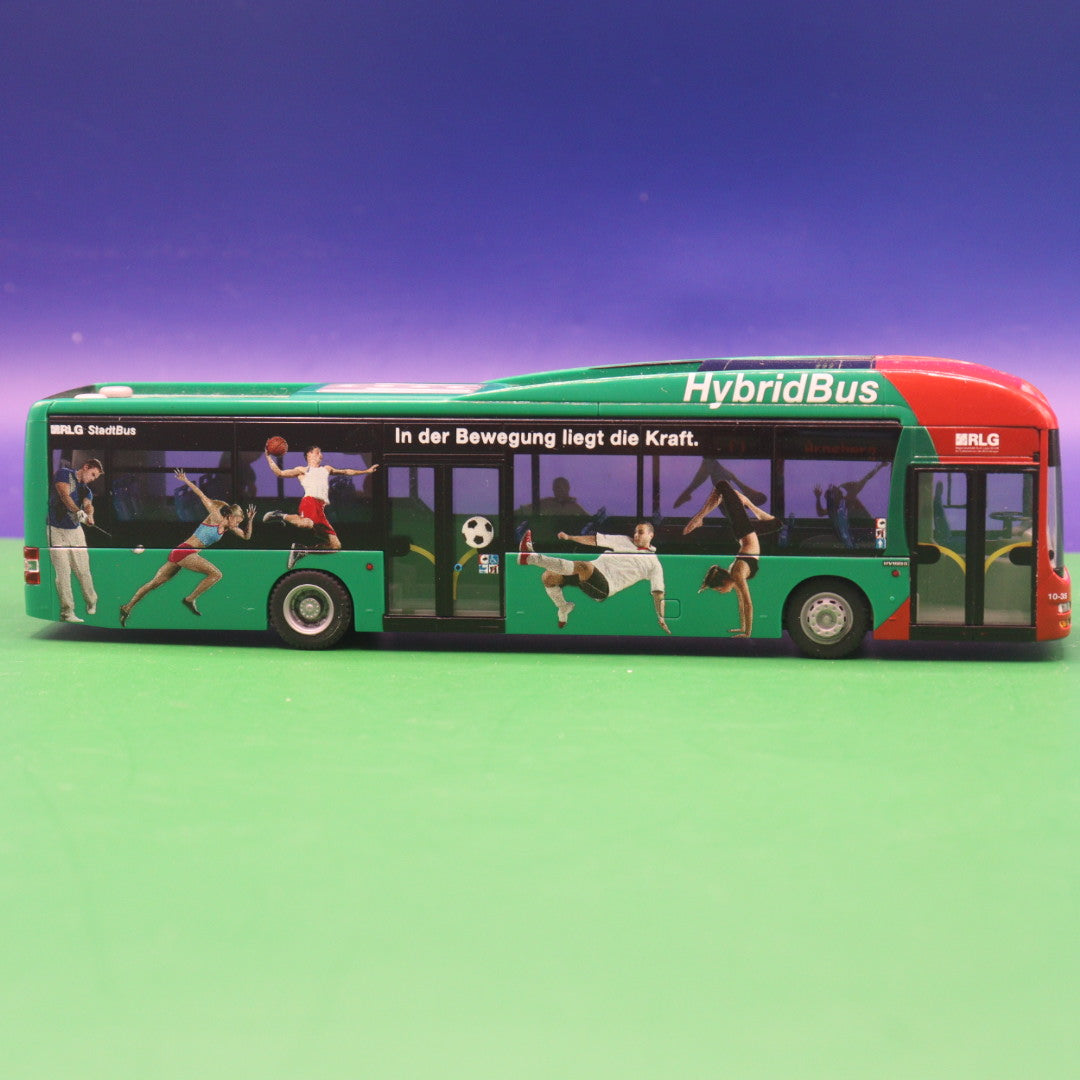 MAN Lions City Hybrid - RLG Stadtbus Hybridbus - Linie C1 Arnsberg - Modellbus Rietze (OHNE OVP)