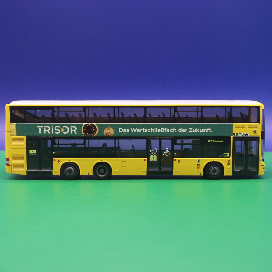 MAN Lions City DL 07 - BVG Berlin - Trisor - Linie M29 U Hermannplatz - Modellbus Rietze 67337