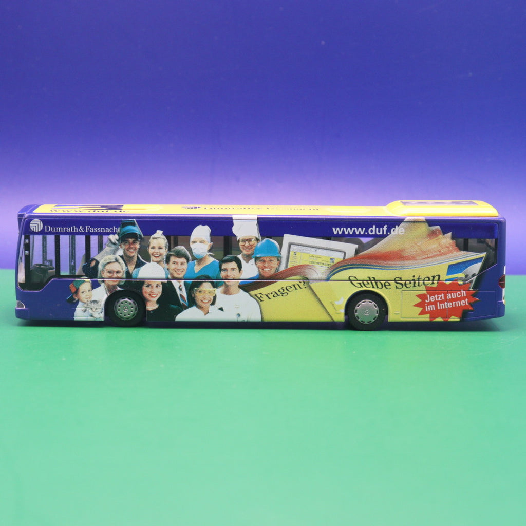 Mercedes Benz O530 Citaro - Dumrath & Fassnacht - Gelbe Seiten - Gebraucht, Ohne OVP - Modellbus Rietze
