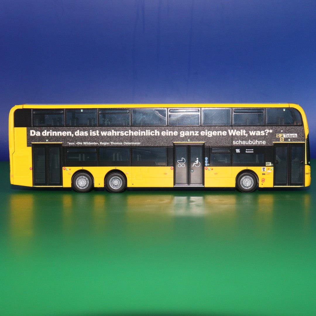 Alexander Dennis Enviro 500 - BVG Berlin - Schaubühne - Modellbus Rietze 78034