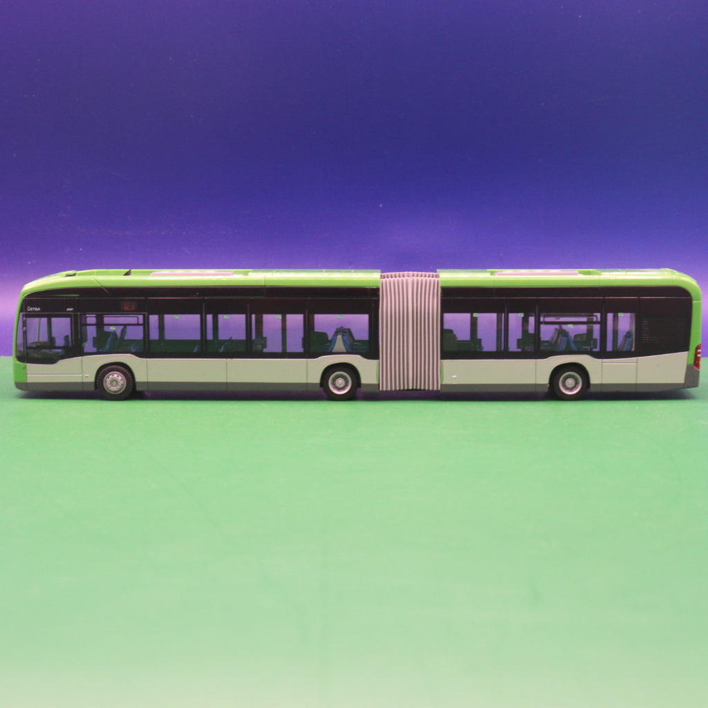 Mercedes Benz eCitaro G - Üstra Hannover - Linie 121 Itenbekener Damm - Modellbus (OVP BESCHÄDIGT)