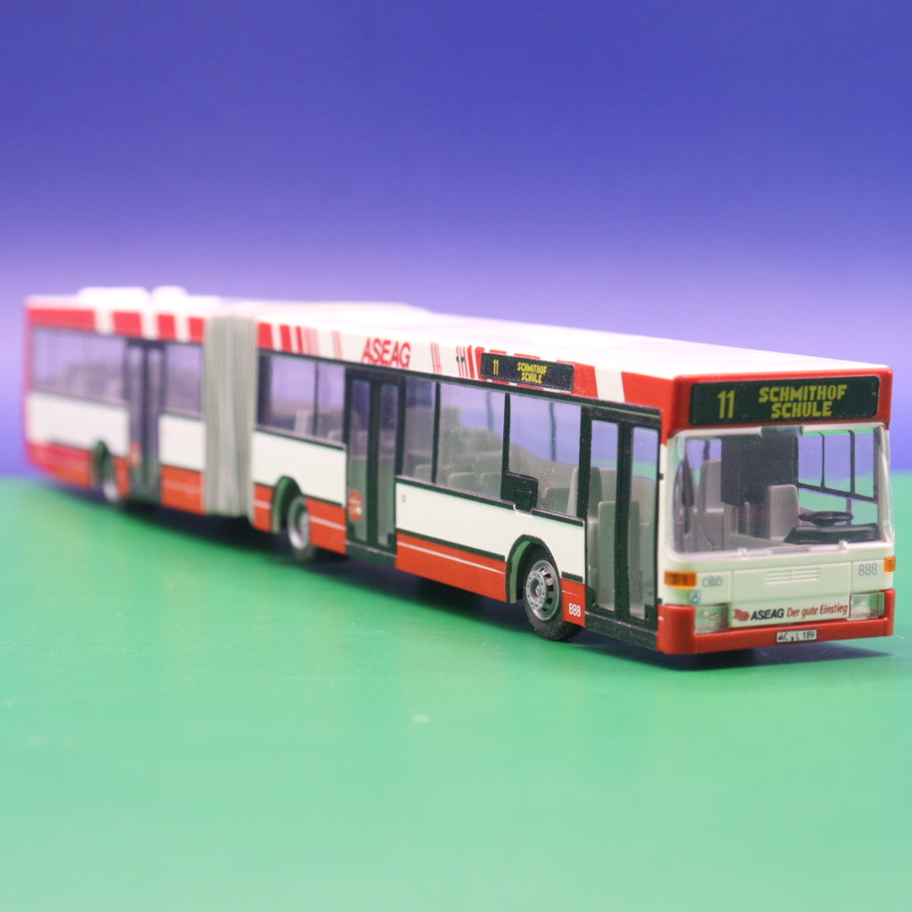 Mercedes Benz O405 G - ASEAG Aachen - Linie 11 Schimithof Schule - Modellbus Rietze