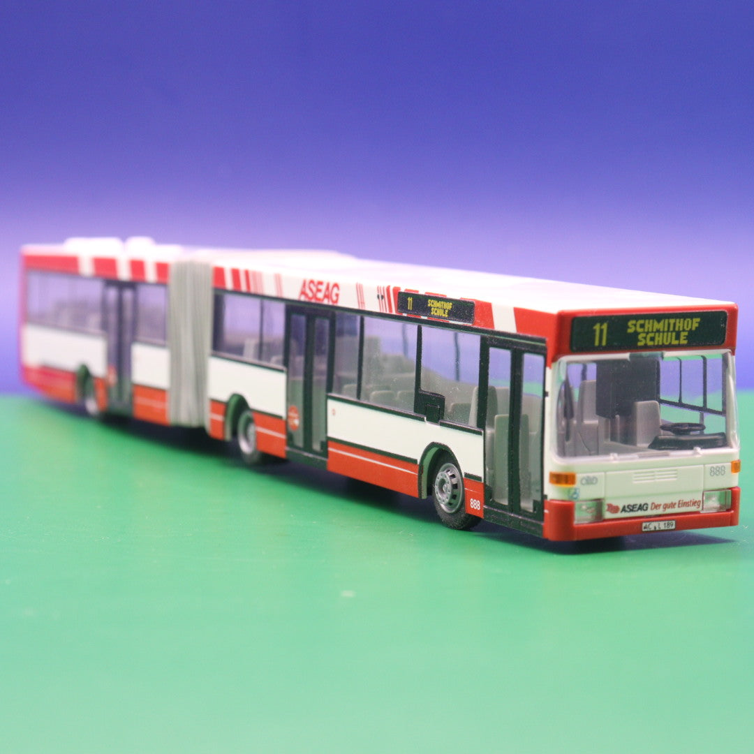 Mercedes Benz O405 G - ASEAG Aachen - Linie 11 Schimithof Schule - Modellbus Rietze