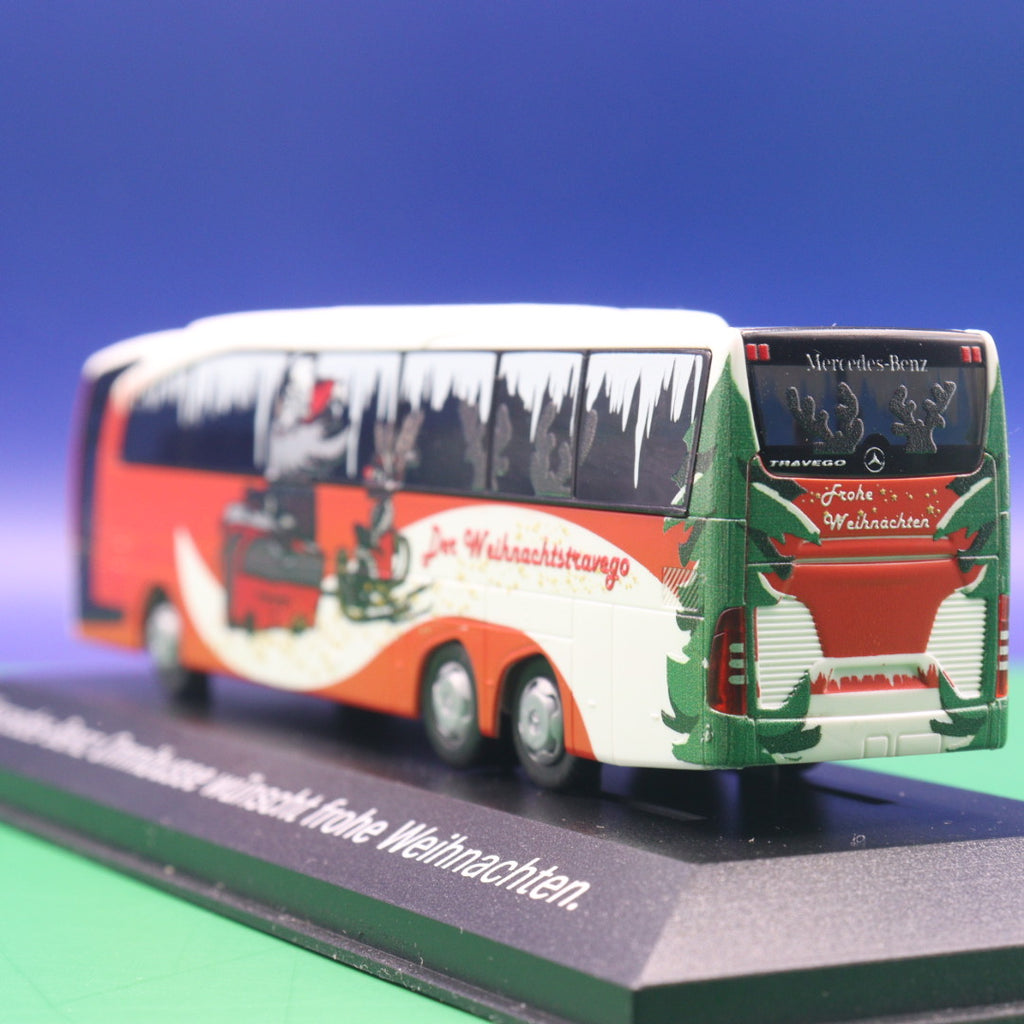 Mercedes Benz Travego - Mercedes Benz Sondermodell - Der Weihnachtstravego - Modellbus Rietze