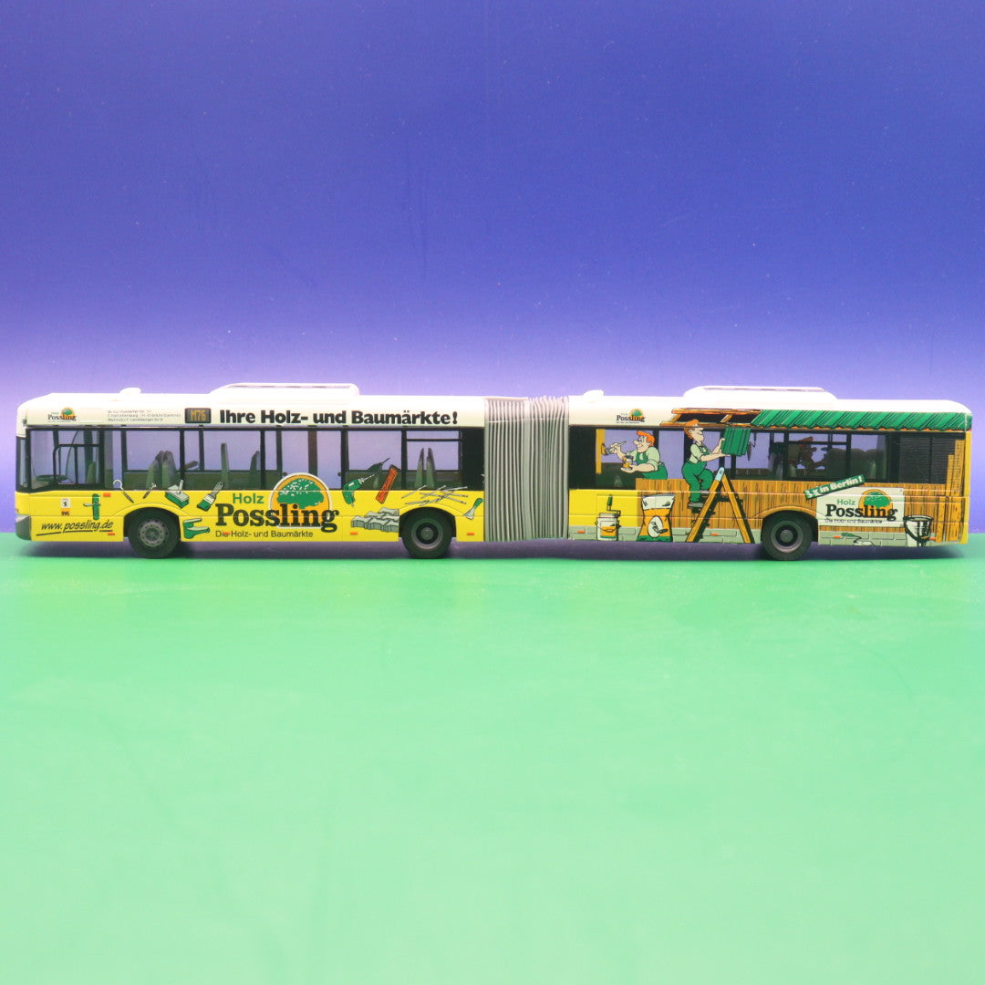 Solaris Urbino 18 - BVG Berlin - Holz Possling - Linie M76 U Walther Schreiber Platz - Modellbus VK Modelle