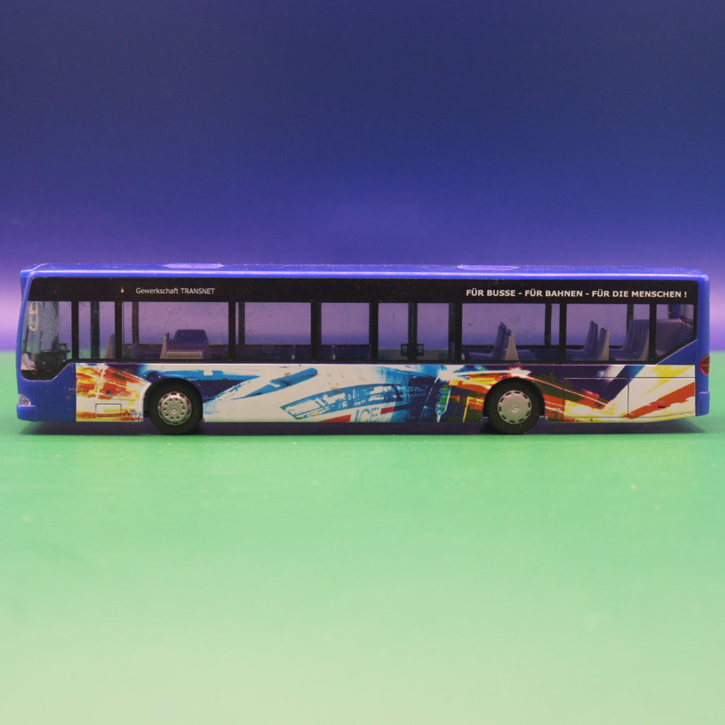 Mercedes Benz O530 Citaro - Gewerkschaft Transnet - Für Busse, Für Bahnen - Modellbus Rietze (KLEBERESTE, OHNE ZURÜSTTEILE, OHNE OVP)