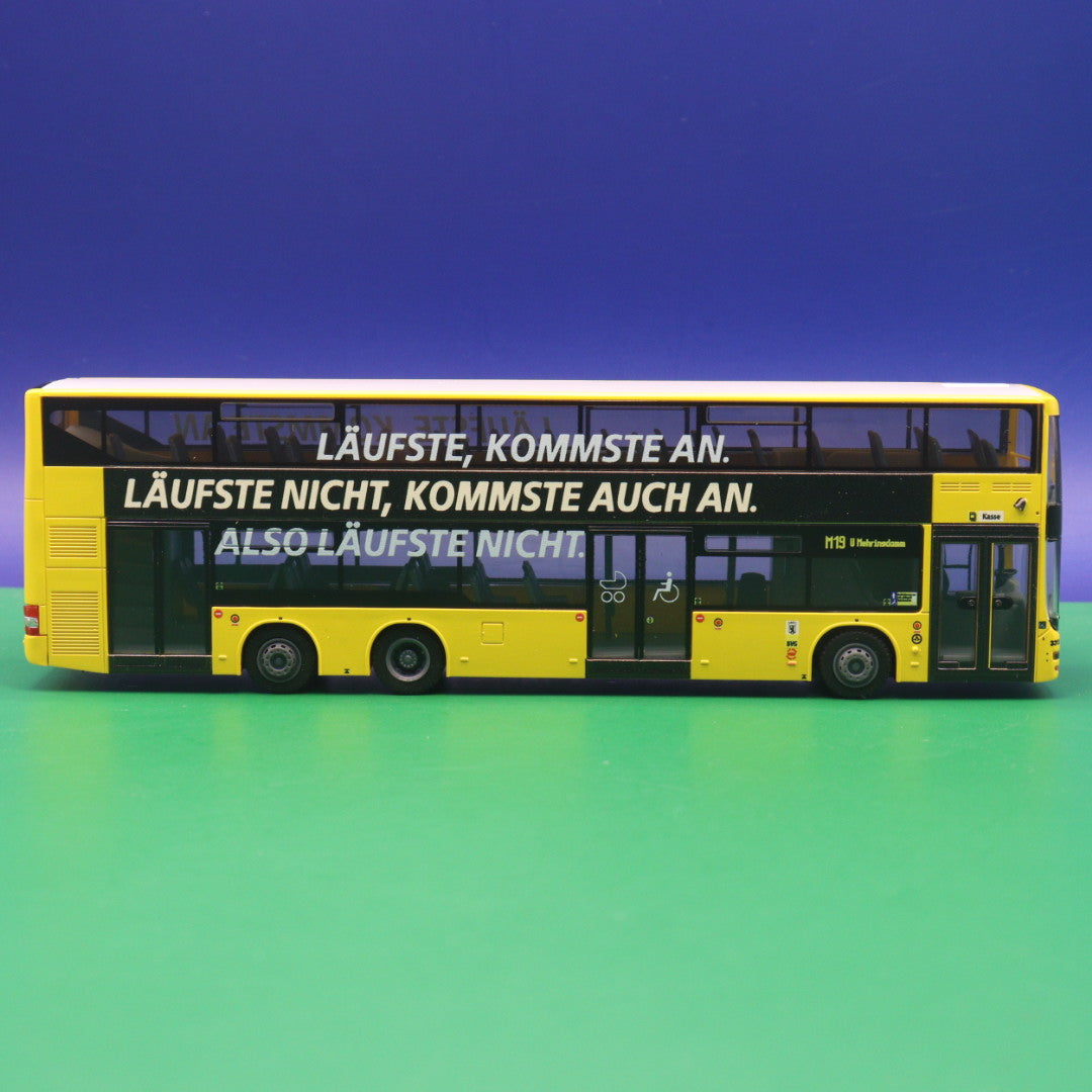 MAN Lions City DL07 - BVG Berlin - Läufste, kommste an - Modellbus Rietze 67799