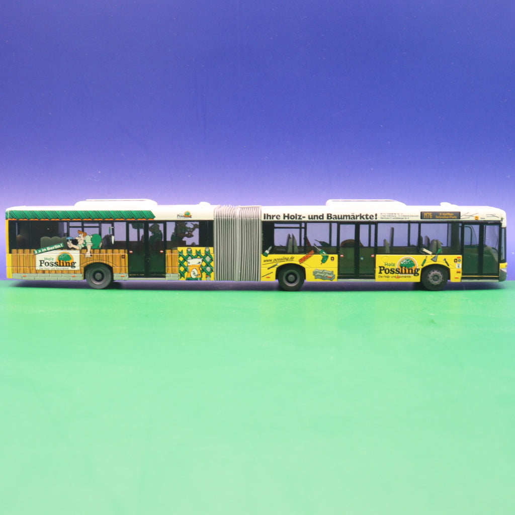 Solaris Urbino 18 - BVG Berlin - Holz Possling - Linie M76 U Walther Schreiber Platz - Modellbus VK Modelle
