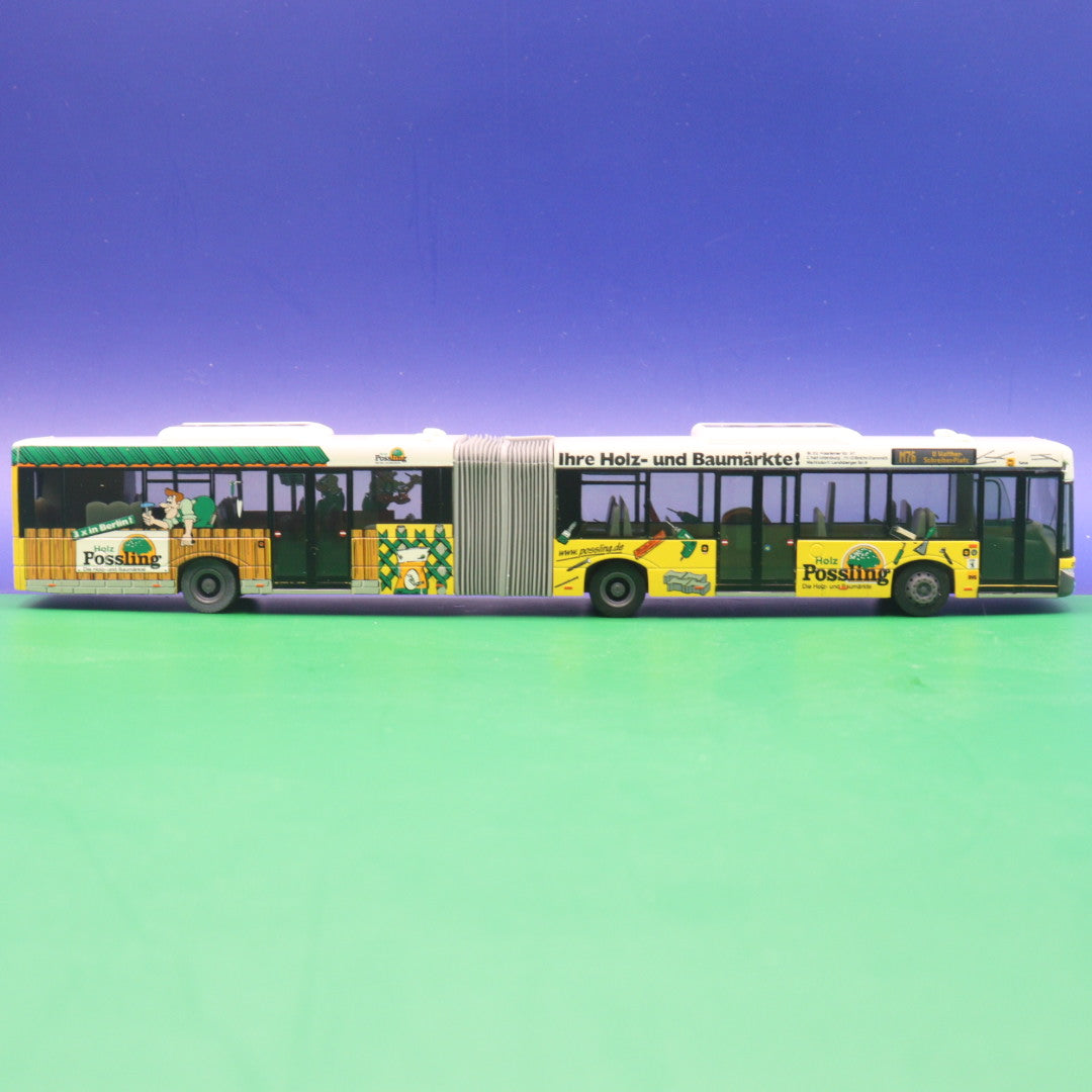 Solaris Urbino 18 - BVG Berlin - Holz Possling - Linie M76 U Walther Schreiber Platz - Modellbus VK Modelle