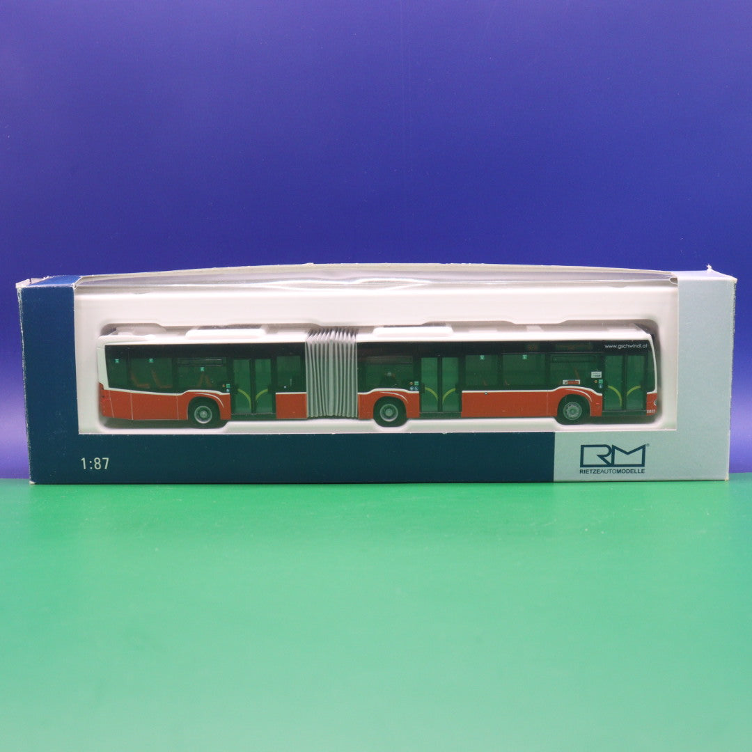 Mercedes Benz Citaro C2 G - Gschwindl - Linie 92A Kaisermühlen VIC - Österreich (AT) - Modellbus Rietze 73691 OHNE SPIEGEL ! !