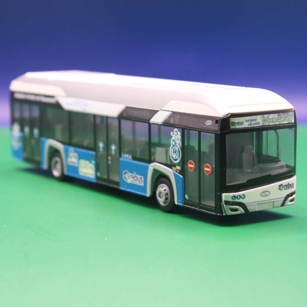 Solaris Urbino 12 - Rebus Rostock - Sauberer Antrieb mit Wasserstoff - Modellbus Rietze 77009