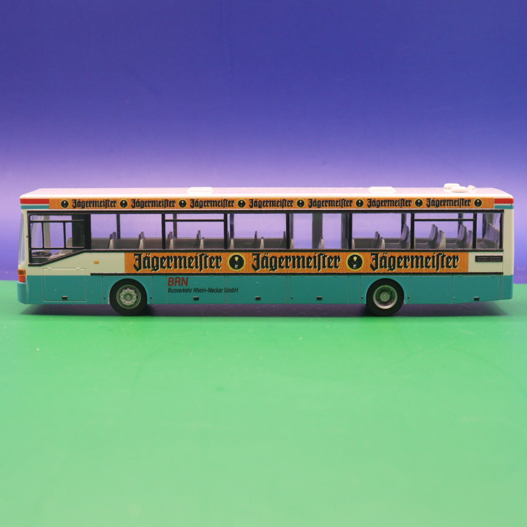 Mercedes Benz O405 - BRN - Jägermeister - Linie 6635 Alzey - Modellbus Rietze 77324 (OVP BESCHÄDIGT)