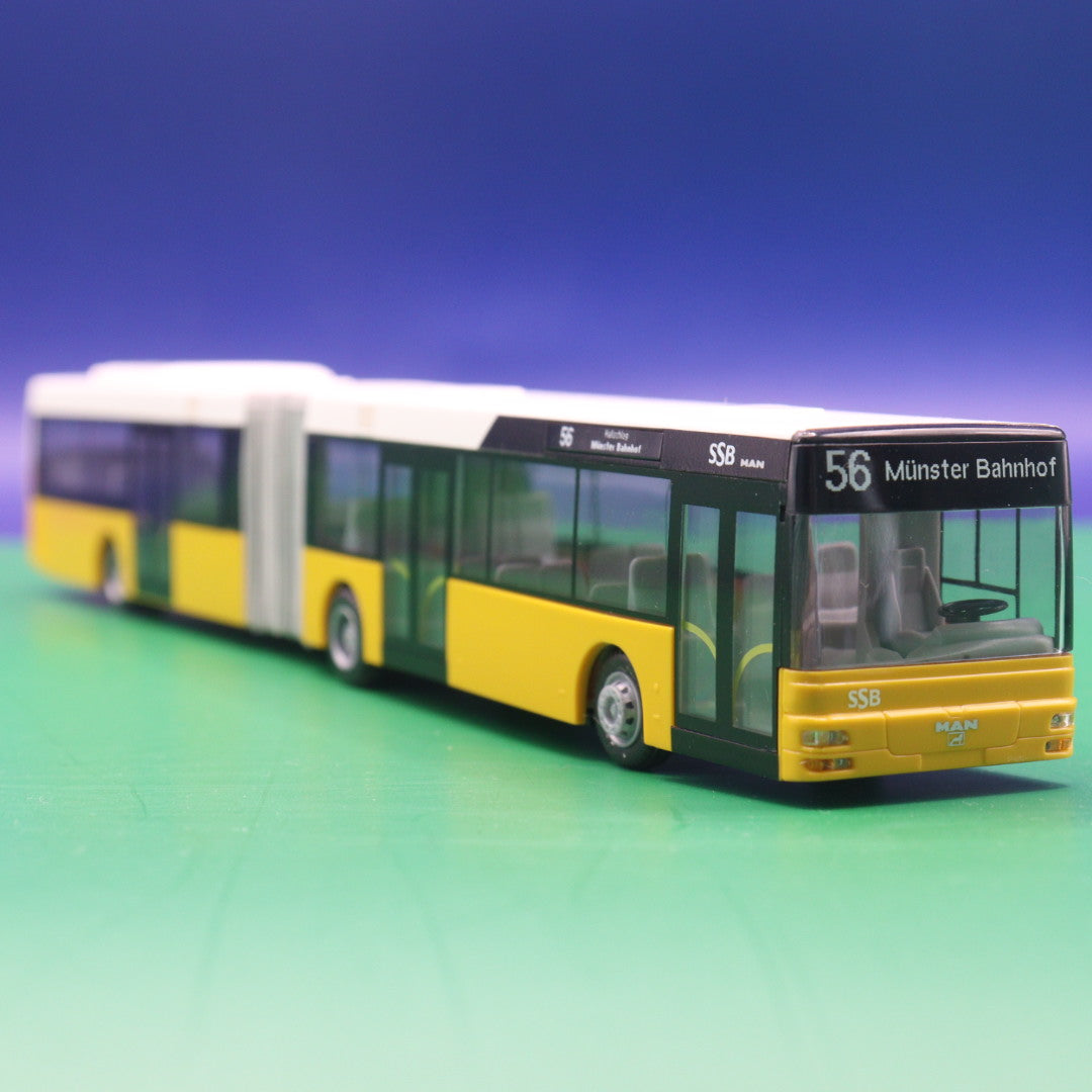 MAN NG - SSB Stuttgart - Linie 56 Hallschlag Münster Bahnhof - Modellbus Rietze 65261
