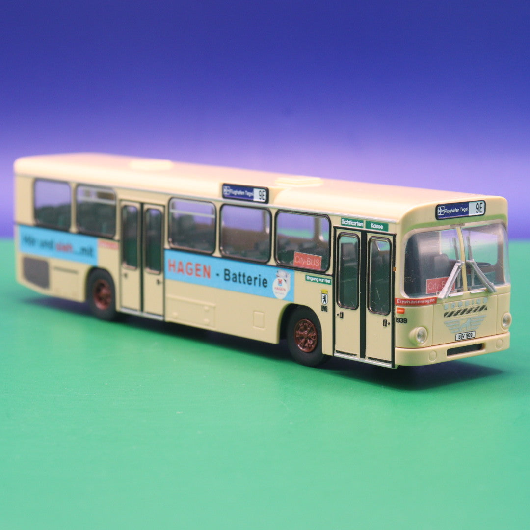 Büssing BS 110 V SL - BVG Berlin - Hagen Batterie - Linie 9E Flughafen Tegel - Modellbus Rietze