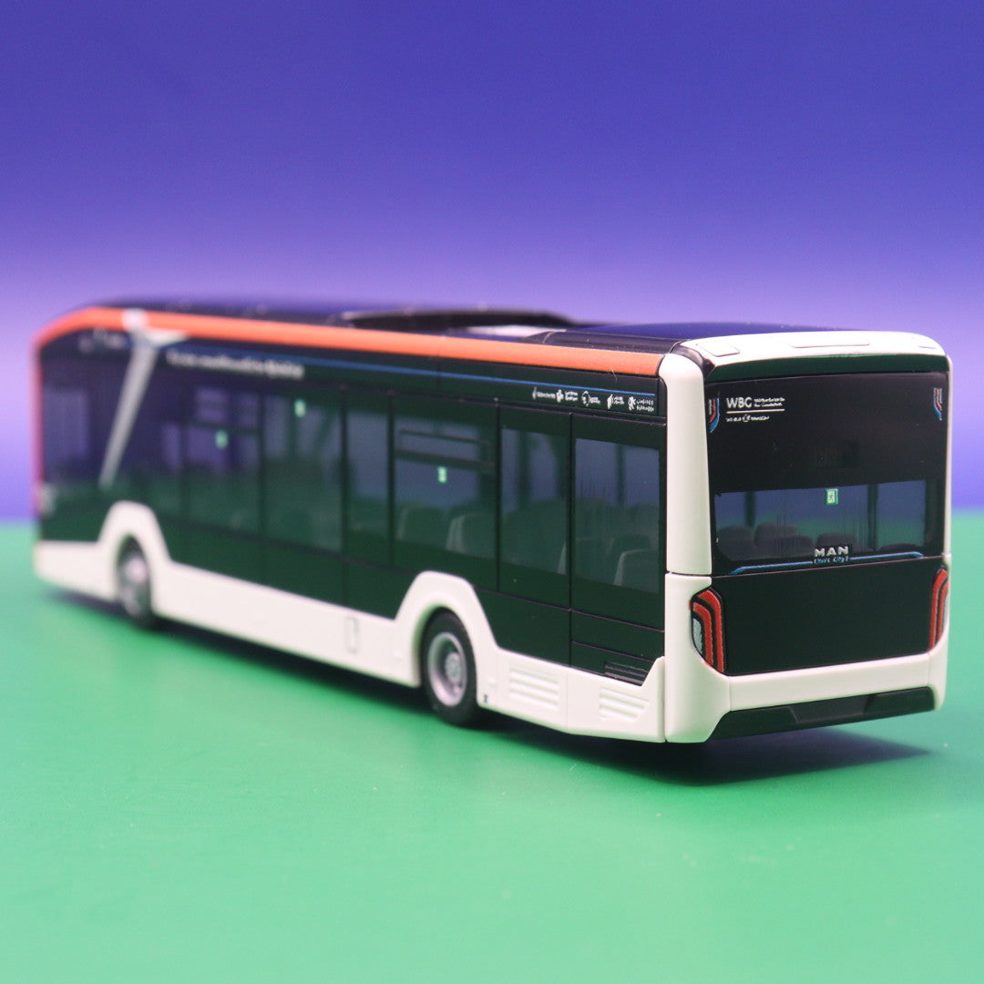 MAN Lions City 12E - VVS Stuttgart - Umweltfreundliche Mobilität - Modellbus Rietze 76327