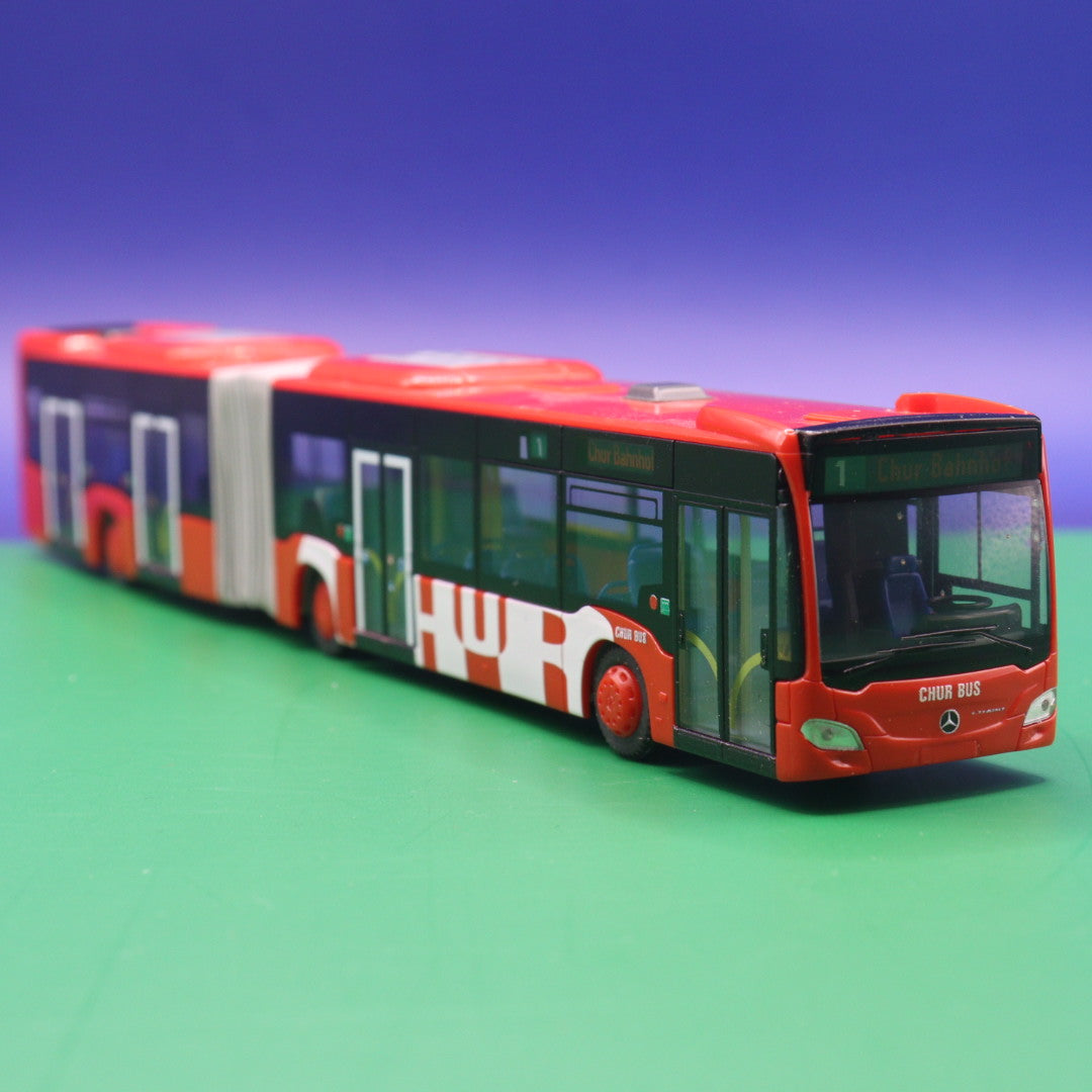 Mercedes Benz Citaro C2 G - Chur Bus - (CH) Schweiz - Linie 1 Chur Bahnhof - Modellbus Rietze 69571