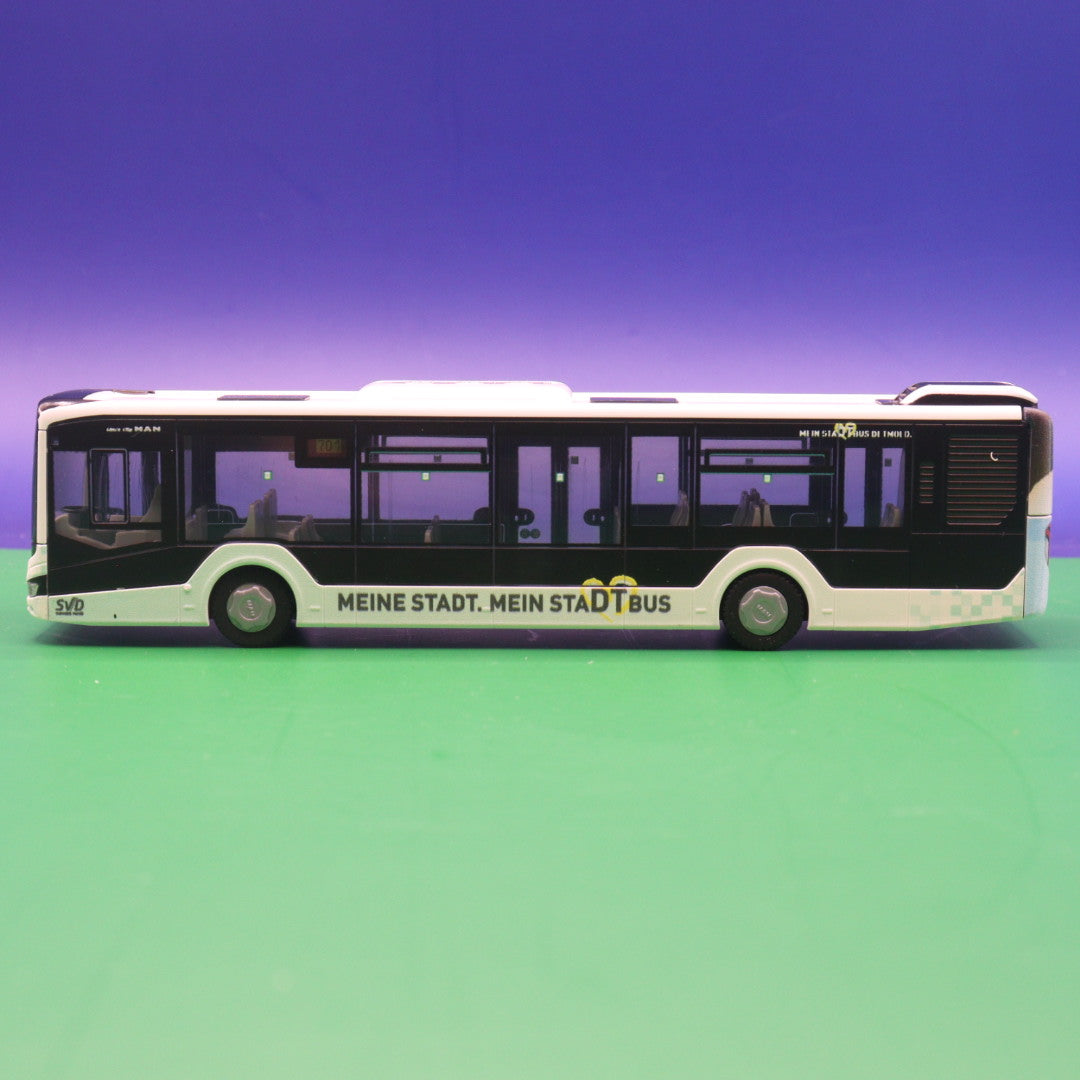 MAN New Lions City 12 - SVD Stadtverkehr Detmold - Meine Stadt. Mein Stadtbus - Modellbus Rietze 75385