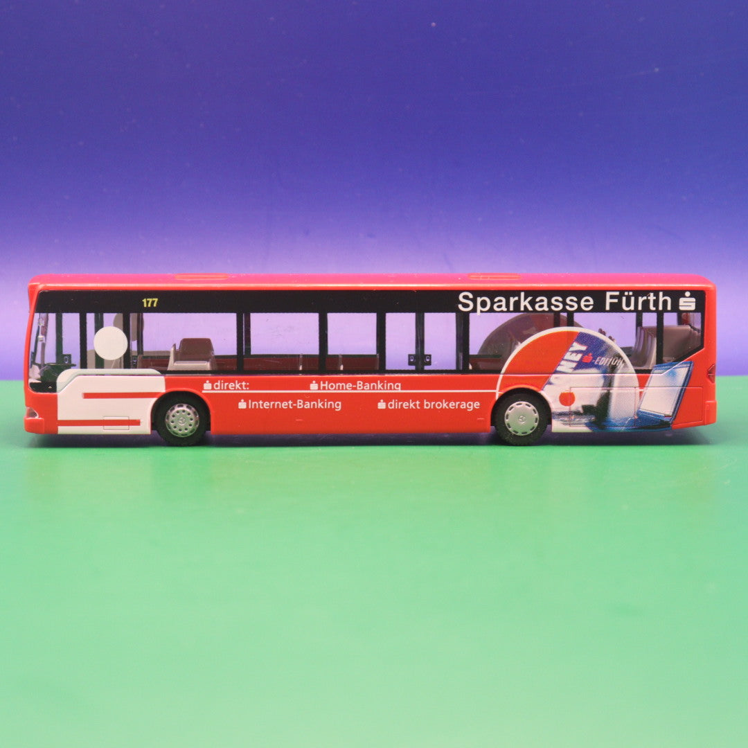 Mercedes Benz O530 Citaro - Sparkasse Fürth - Linie 177 Europaallee - Modellbus Rietze 62575
