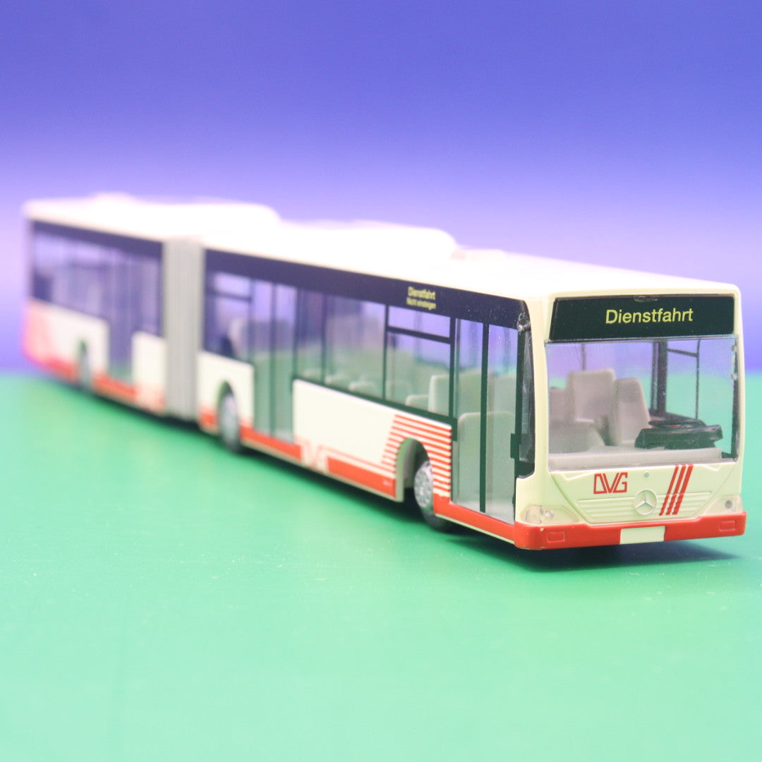 Mercedes Benz O530 Citaro G - DVG Duisburg - Duisburger Verkehrsgesellschaft - Ziel: Dienstfahrt nicht einsteigen - Modellbus Rietze