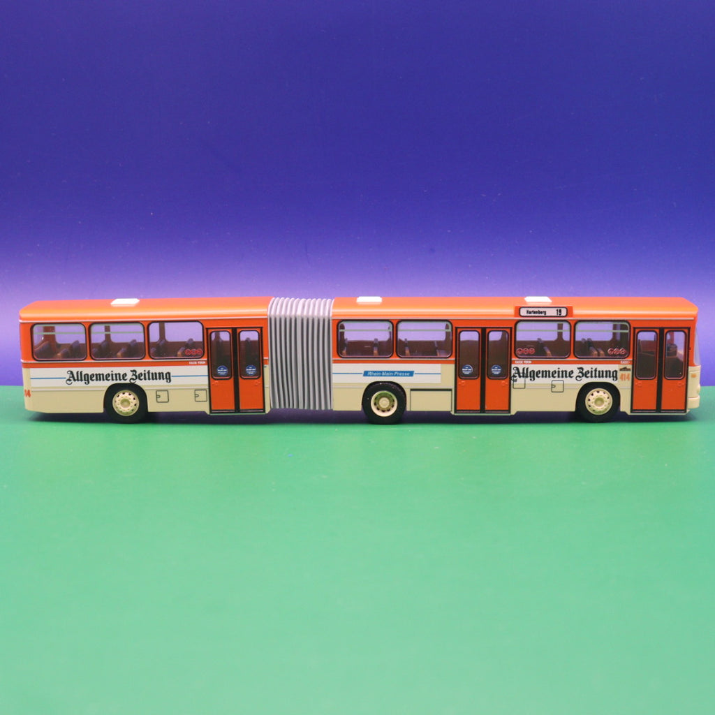 MAN SG 192 - MVG Mainz - Allgemeine Zeitung - Modellbus Rietze 75123