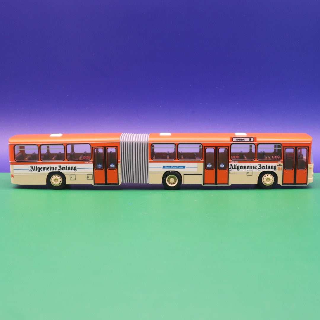 MAN SG 192 - MVG Mainz - Allgemeine Zeitung - Modellbus Rietze 75123