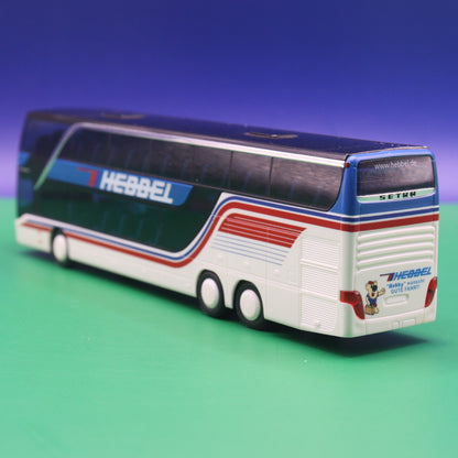 Setra S 431 DT - Hebbel Leverkusen - Ohne Zurüstteile - Modellbus AWM