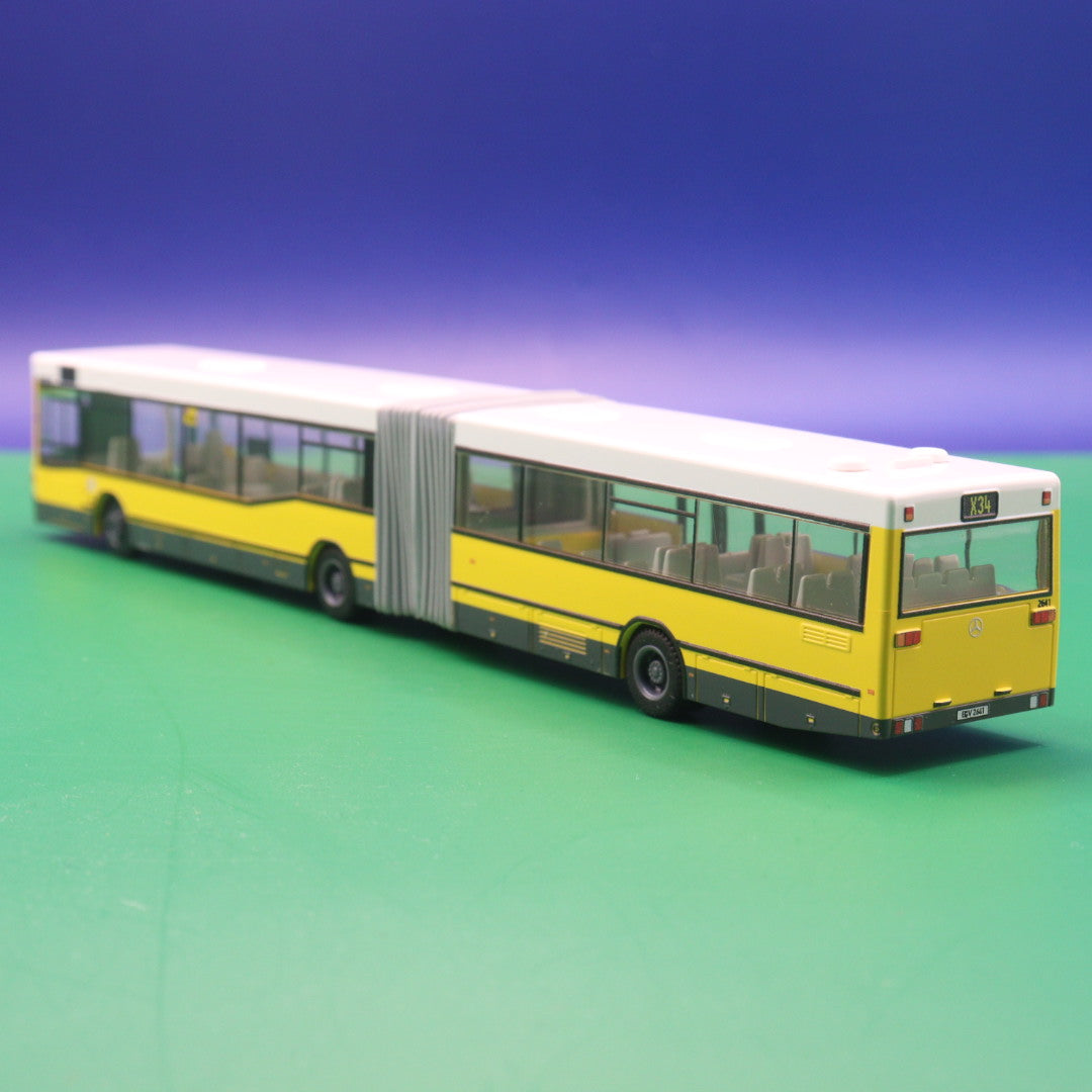 Mercedes Benz O405 GN - BVG Berlin - Linie X34 Kladow Kaserne Hottengr. - Modellbus Rietze