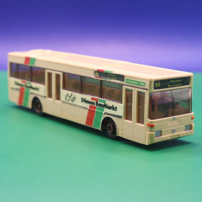 Mercedes Benz O405 - Potsdam Stinnes Baumarkt (Umbau) Gebraucht & Ohne OVP - Modellbus Wiking