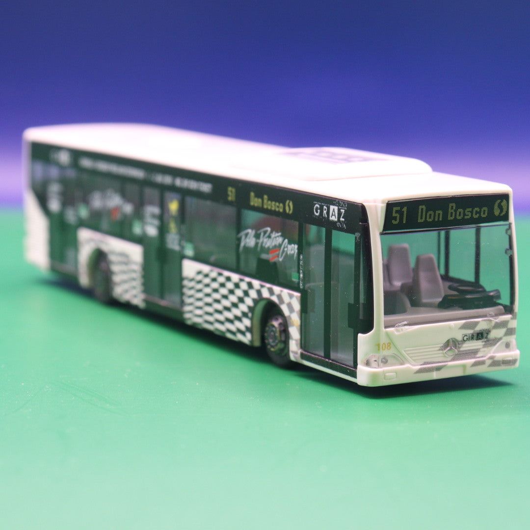Mercedes Benz O530 Citaro - Graz Verkehr - Formel 1 - RedBull - Pole Position - Modellbus Rietze 66998