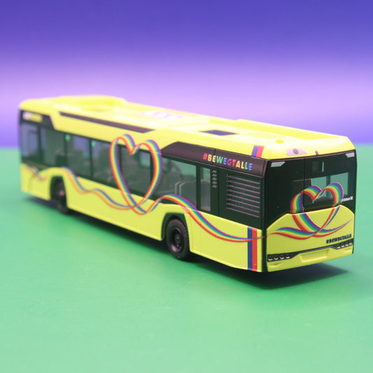 Solaris Urbino 12 - LIEmobil - Regenbogenbus 2019 - Modellbus Rietze 77213