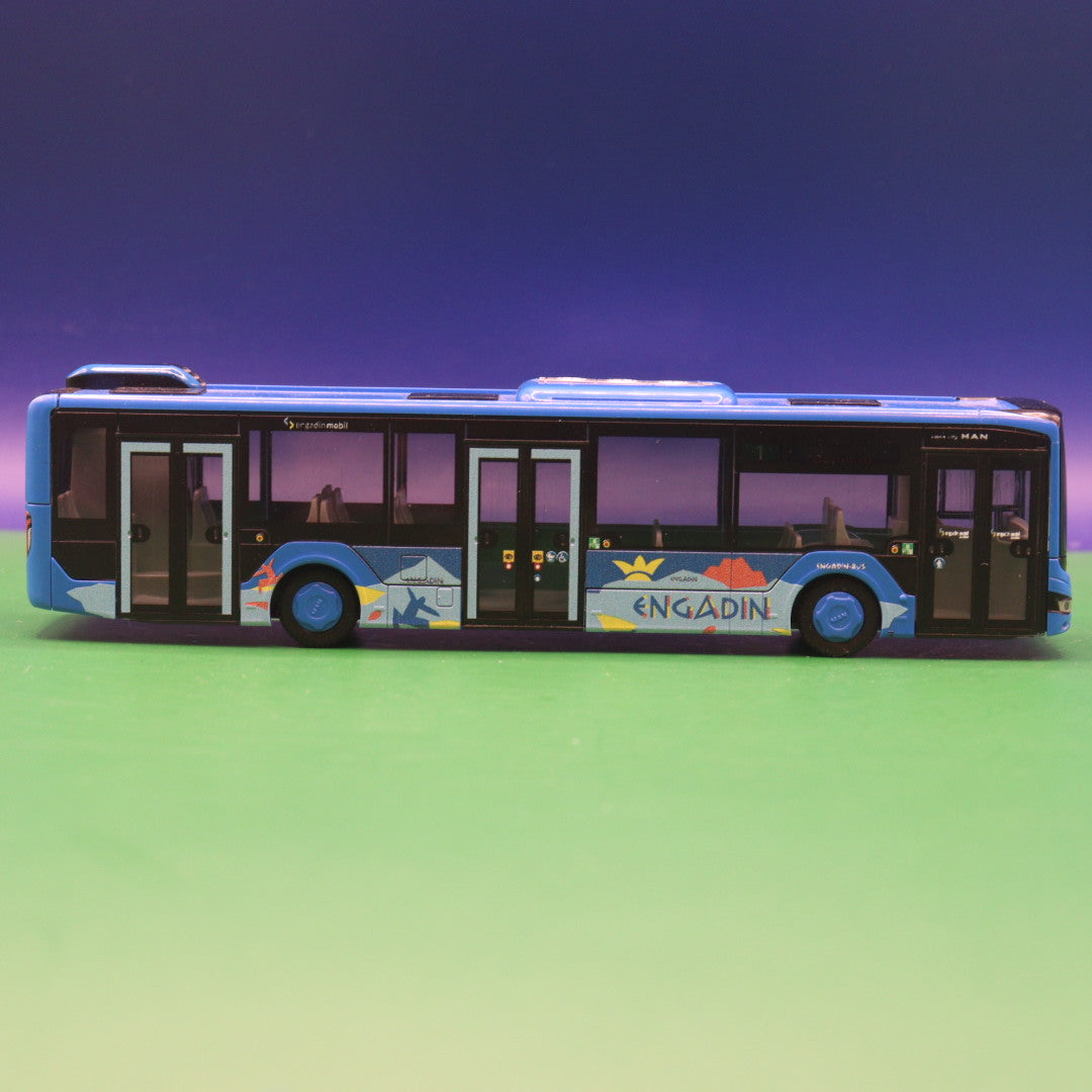 MAN New Lions City 12 - Engadin Bus - (CH) Schweiz - Linie 1 - Modellbus Rietze 75356