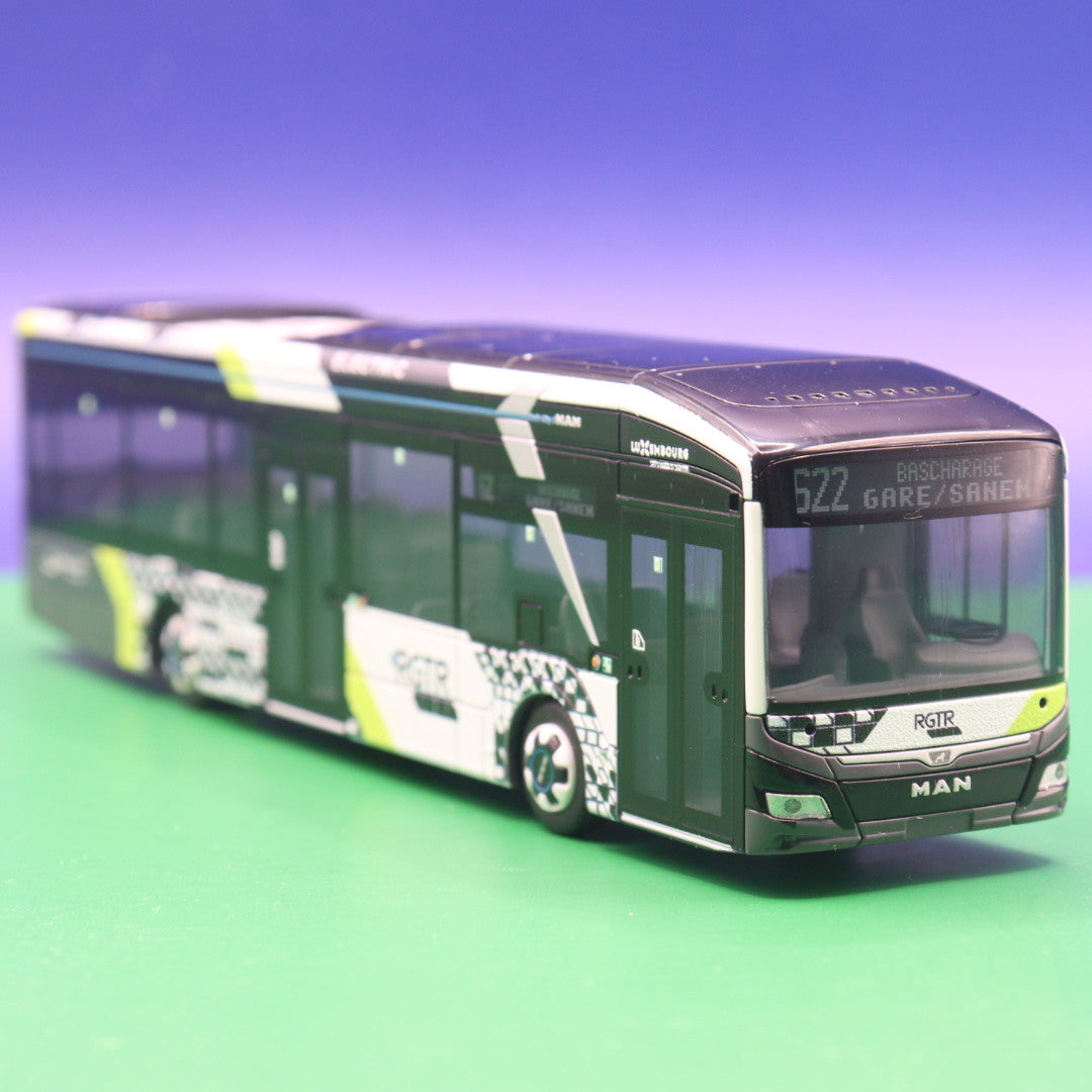 MAN Lions City 12E - Sales Lentz - Luxemburg - Linie 622 Baschharage Gare/Sanen - Modellbus Rietze 76329
