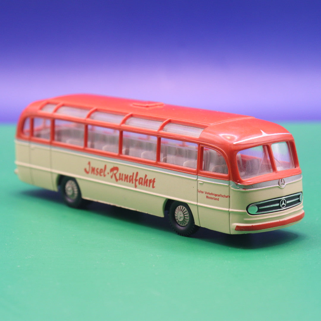 Mercedes Benz O 321  - Insel Rundfahrt Sylt - Gebraucht, Ohne OVP - Modellbus Brekina
