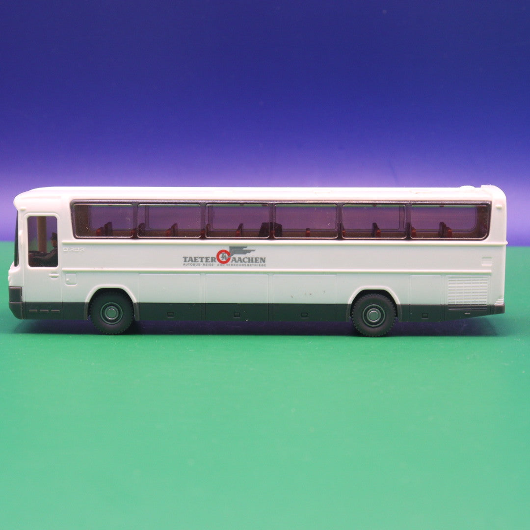 Mercedes Benz O 303 RHD - Taeter Aachen - Gebraucht & Ohne OVP - Modellbus Wiking