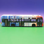 Mercedes Benz eCitaro 12 - Hochbahn Hamburg - Klima Bus - Linie 118 U Fuhlsbüttel - Modellbus Rietze 75592