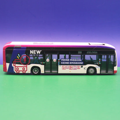 Mercedes Benz eCitaro 12 - NEW MöBus - Linie 008 MG HBF - Meine Mission Keine Emission - Modellbus Rietze 75584