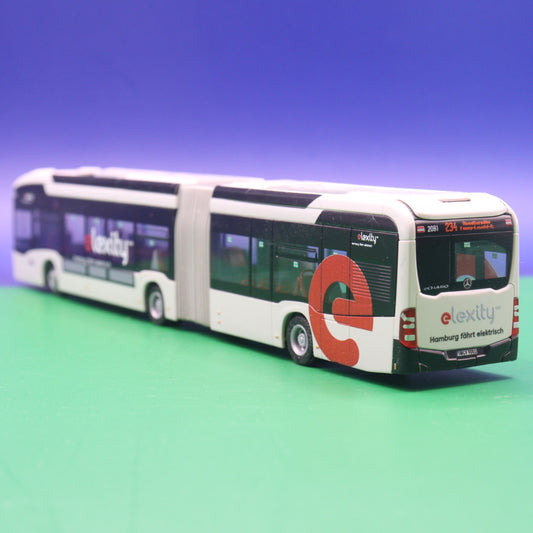 Mercedes Benz eCitaro G - Verkehrsbetriebe Hamburg-Holstein GmbH VHH - Elexity - Linie 234 Nevallermöhe Fanny Lewald R - Modellbus Rietze