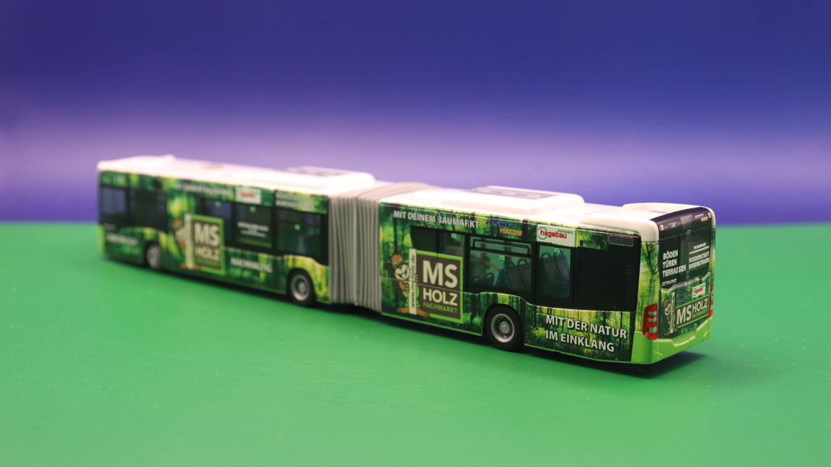 Mercedes Benz Citaro C2 G - ESWE - MS Holzfachmarkt Wiesbaden - Modellbus Rietze 73584