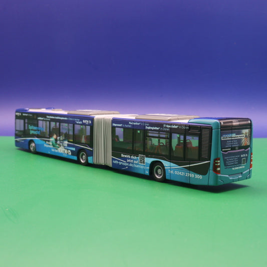 Citaro C2 G, 12 VIAS Rath Gruppe, Spitzenreiter gesucht Schienenersatzverkehr Modellbus Rietze 69308