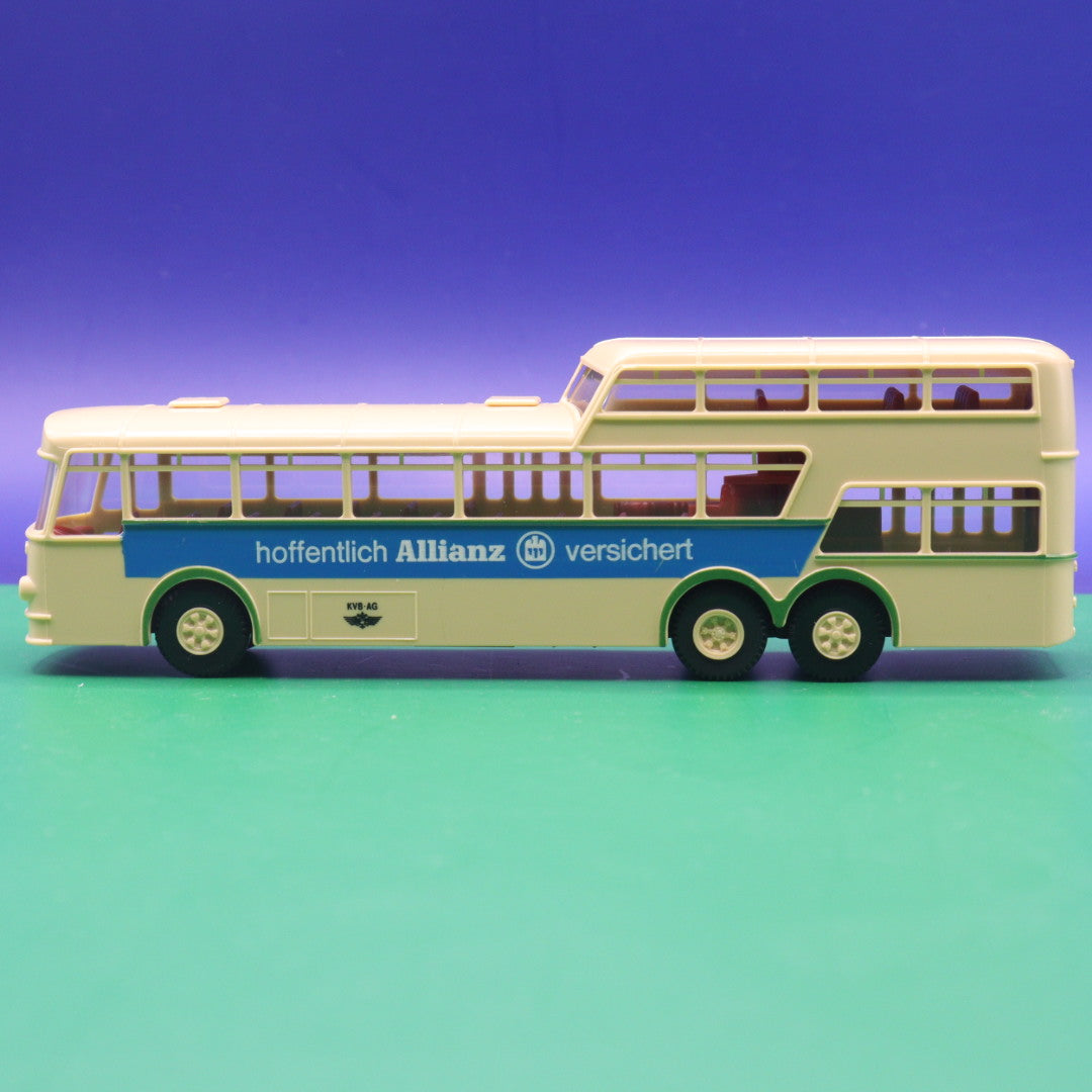 Büssing - KVB AG Köln - Allianz Versicherungen - Modellbus Brekina