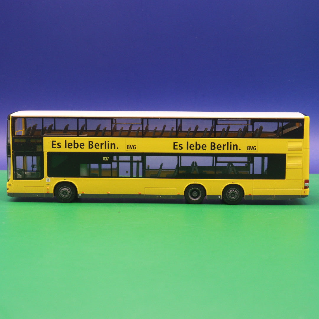 MAN Lions City DL 07 - BVG Berlin - Es lebe Berlin - Linie M37 Staaken Reimerweg - Modellbus Rietze 67301