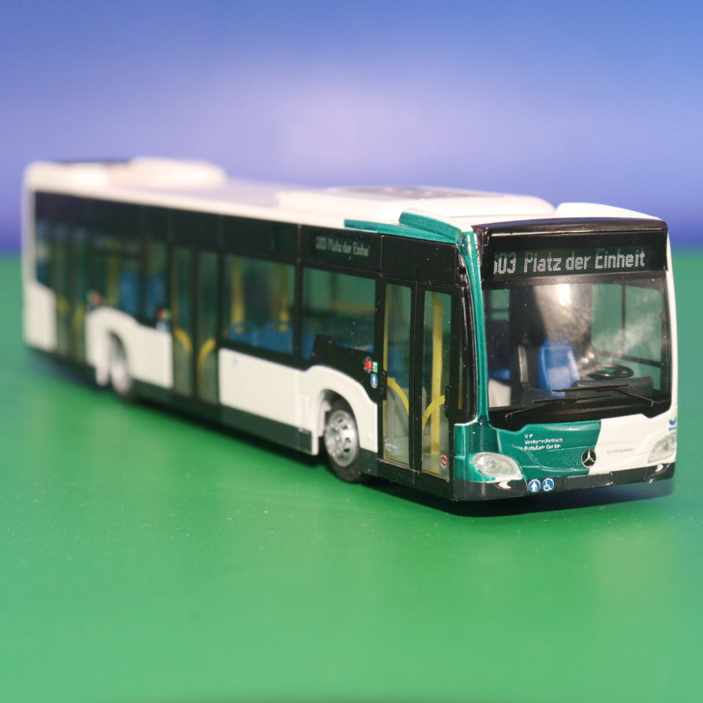 Mercedes Benz Citaro C2 - VIP - Verkehrsbetriebe Potsdam - Linie 603 Platz der Einheit - Modellbus Rietze