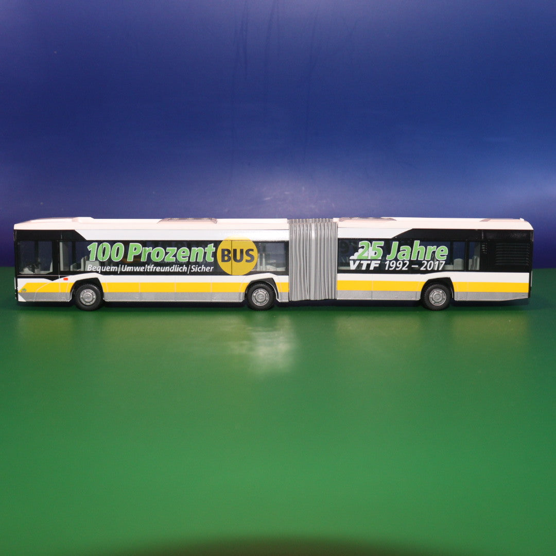 Solaris Urbino 18 - VTF Verkehrsgesellschaft Teltow Flaming - 25 Jahre VTF - Modellbus Rietze