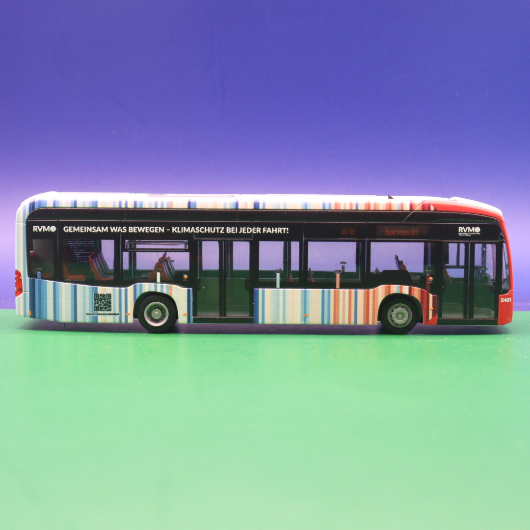 Mercedes Benz eCitaro - RVM Regionalverkehr Münsterland - Linie R76 Borken Bf - Modellbus Rietze 75586