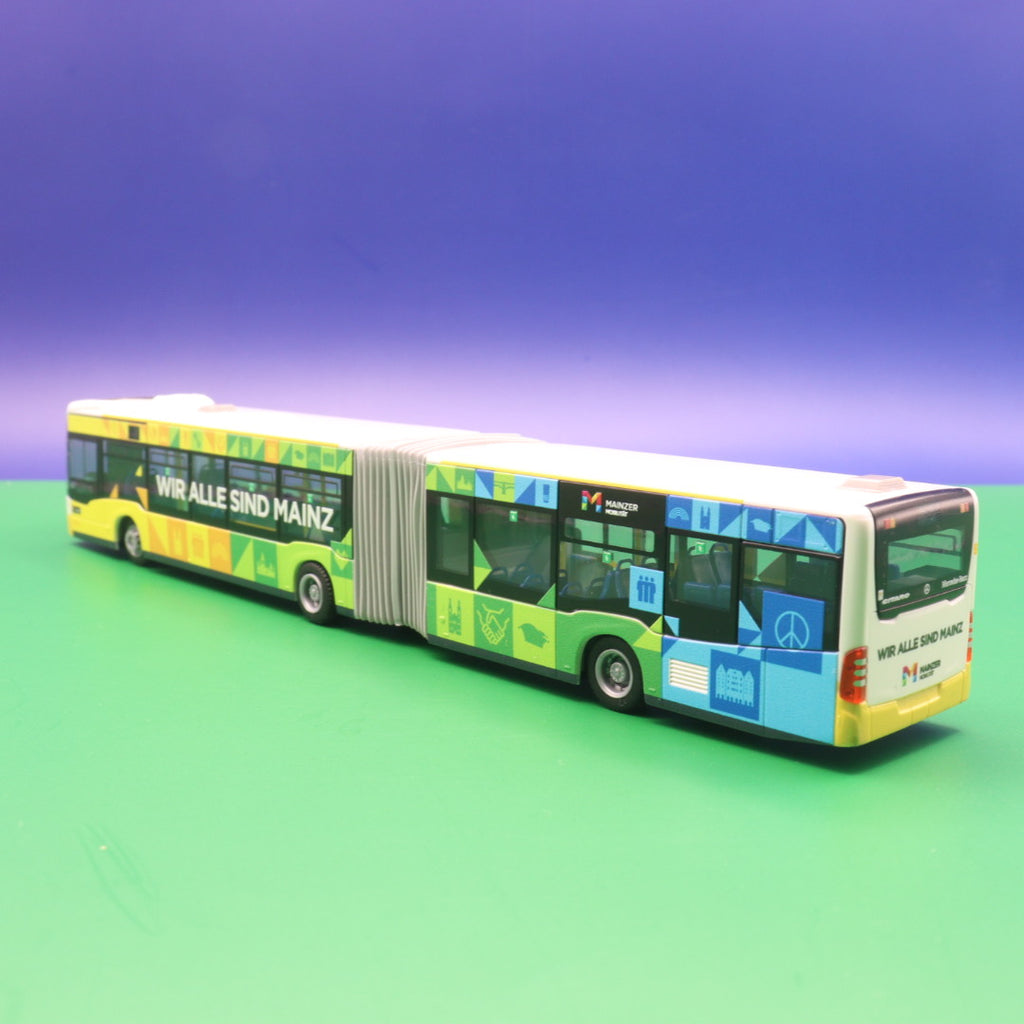 Mercedes Benz Citaro C2 G - MVG Mainz - "Wir alle sind Mainz" - Modellbus Rietze 68836