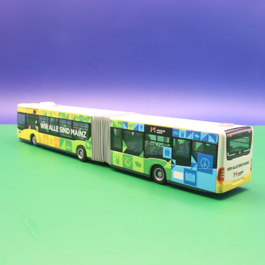 Mercedes Benz Citaro C2 G - MVG Mainz - "Wir alle sind Mainz" - Modellbus Rietze 68836