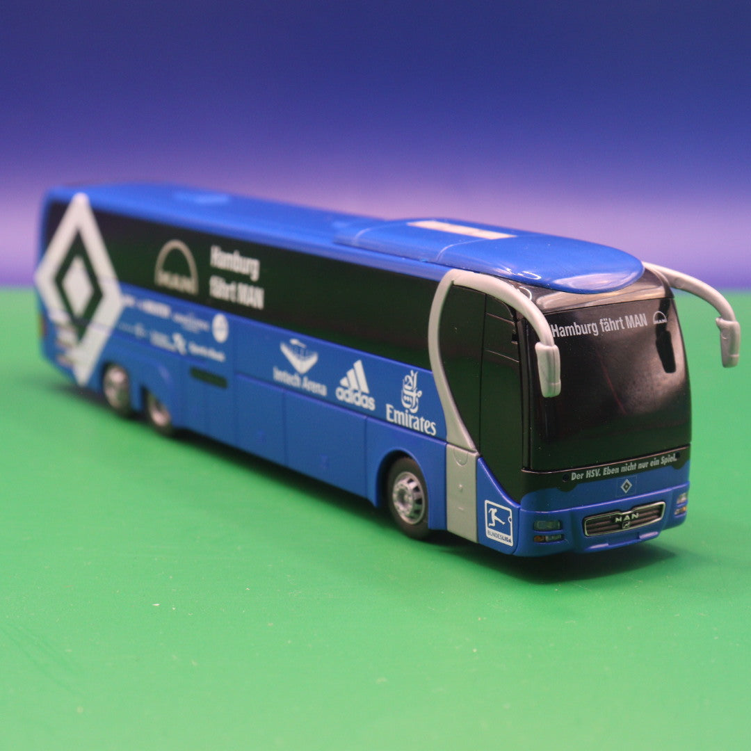 MAN Lions Coach L - HSV Mannschaftsbus 2010/2011 - Hamburg fährt MAN - Modellbus Rietze 65524